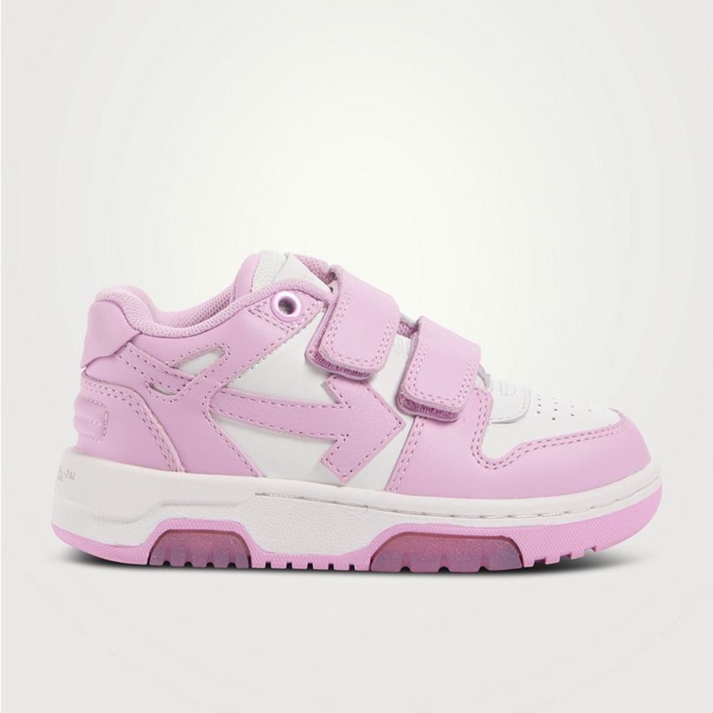 OFF-WHITE Out Of Office Leather Sneakers With Straps kids